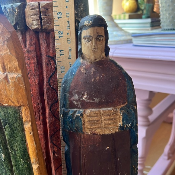 Three Vintage Santos, Originally from Horchow Catalogue, Preowned - Picture 12 of 12